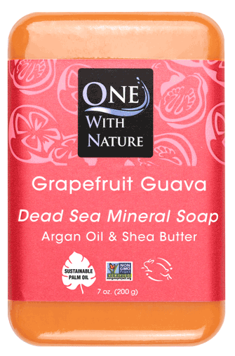 Soap Bar Grapefruit Guava- One With Nature- 7oz