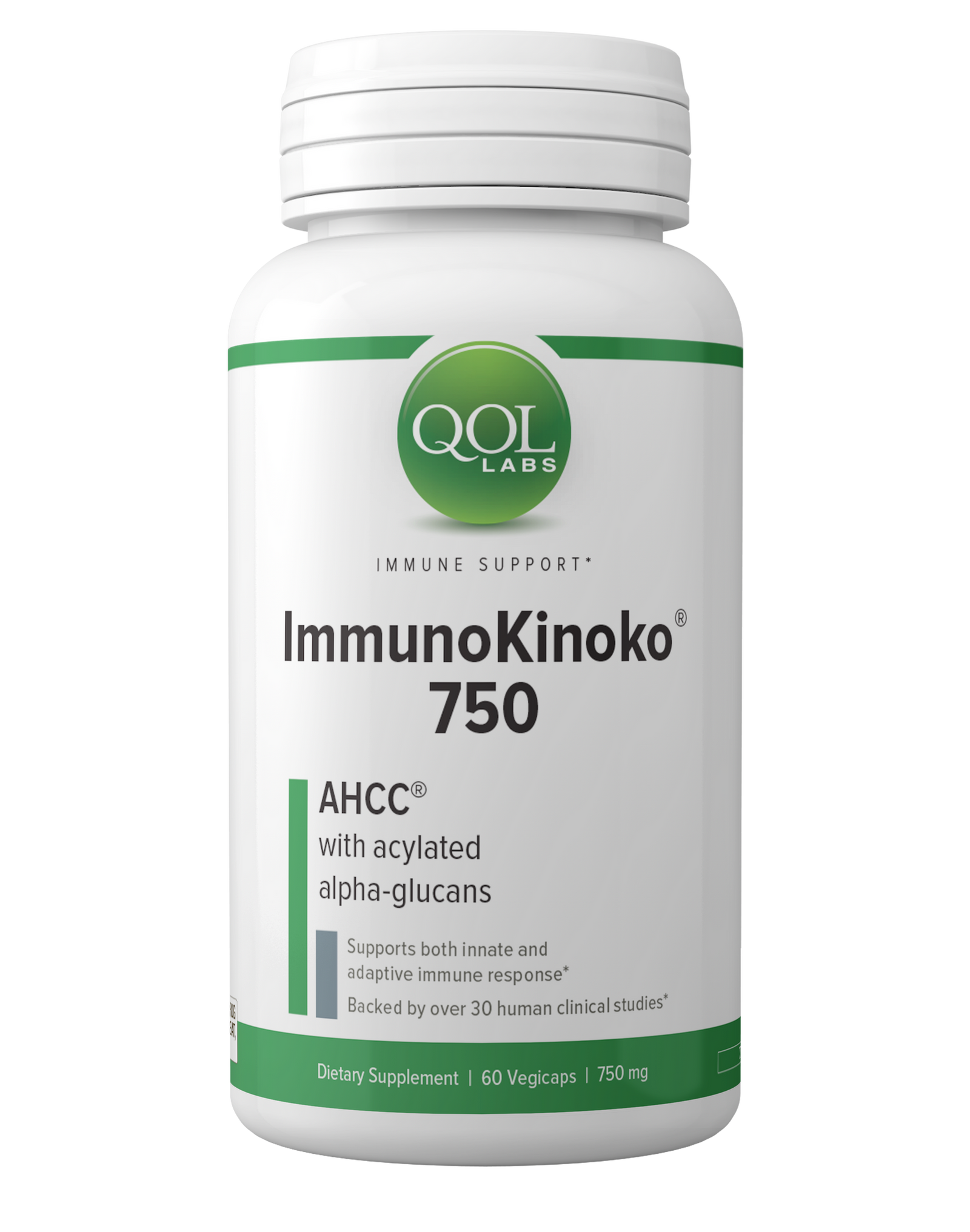 ImmunoKinoko 750 - QOL Labs - 60 capsules