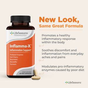 Inflamma-X- Life Seasons- 60 capsules
