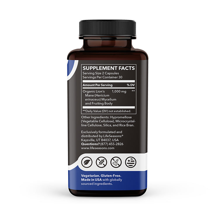 Lion's Mane- Life Seasons- 60 capsules