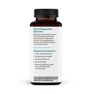 Magnesium Glycinate- Life Seasons- 120 capsules