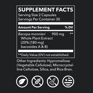 Bacopa - Life Seasons - supplement facts