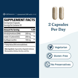 Liposomal DIM with I-3-C