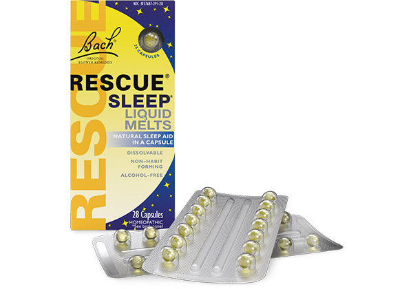 Rescue Sleep® Liquid Melts - Bach - 28 capsules