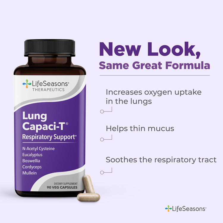Lung Capaci-T- Life Seasons- 90 capsules