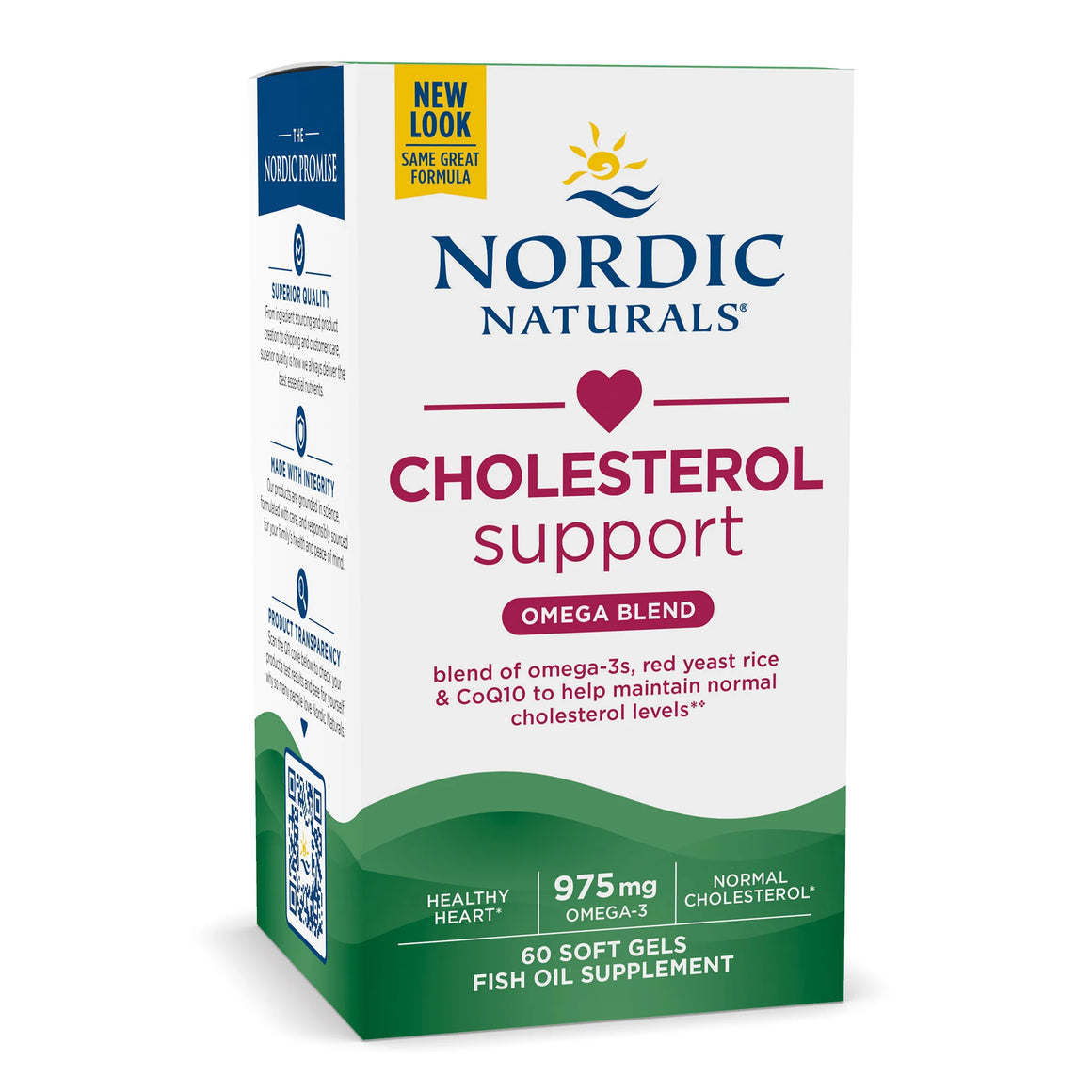 Cholesterol Support - Nordic Naturals - 60 softgels