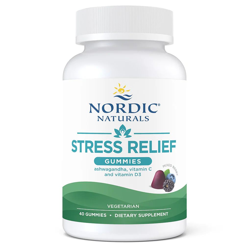 Stress Relief Gummies - Nordic Naturals - 40 gummies