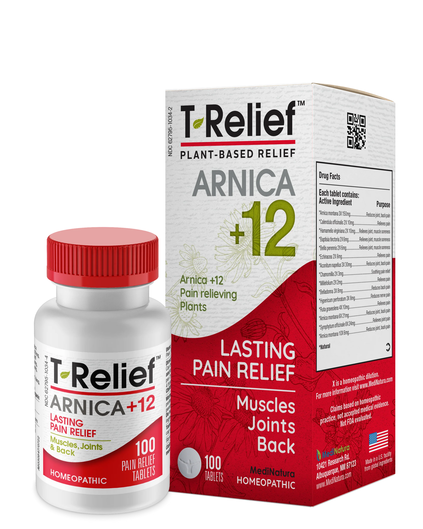 T-Relief Arnica +12 - MediNatura