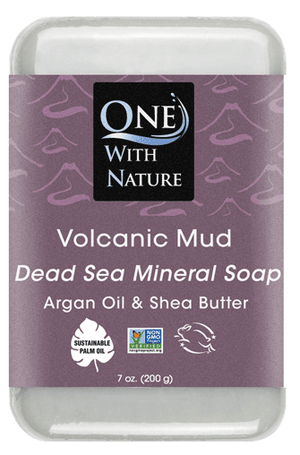 Soap Bar Volcanic Mud- One With Nature- 7oz