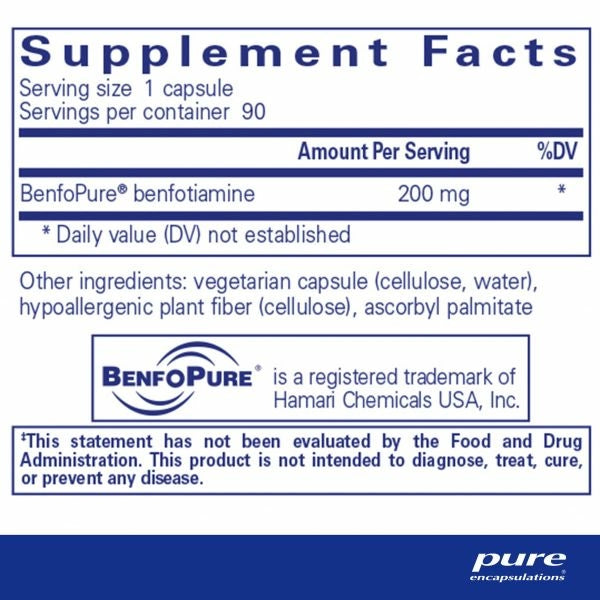 A bottle of Pure BenfoMax