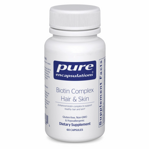Biotin Complex Hair & Skin - Pure Encapsuleations - 60 capsules