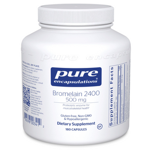 Bromelain 2400 500 mg - Pure Encapsulations - 180 capsules