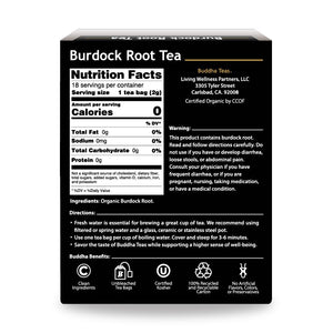 Burdock Root Tea - Buddha teas - 18 tea bags