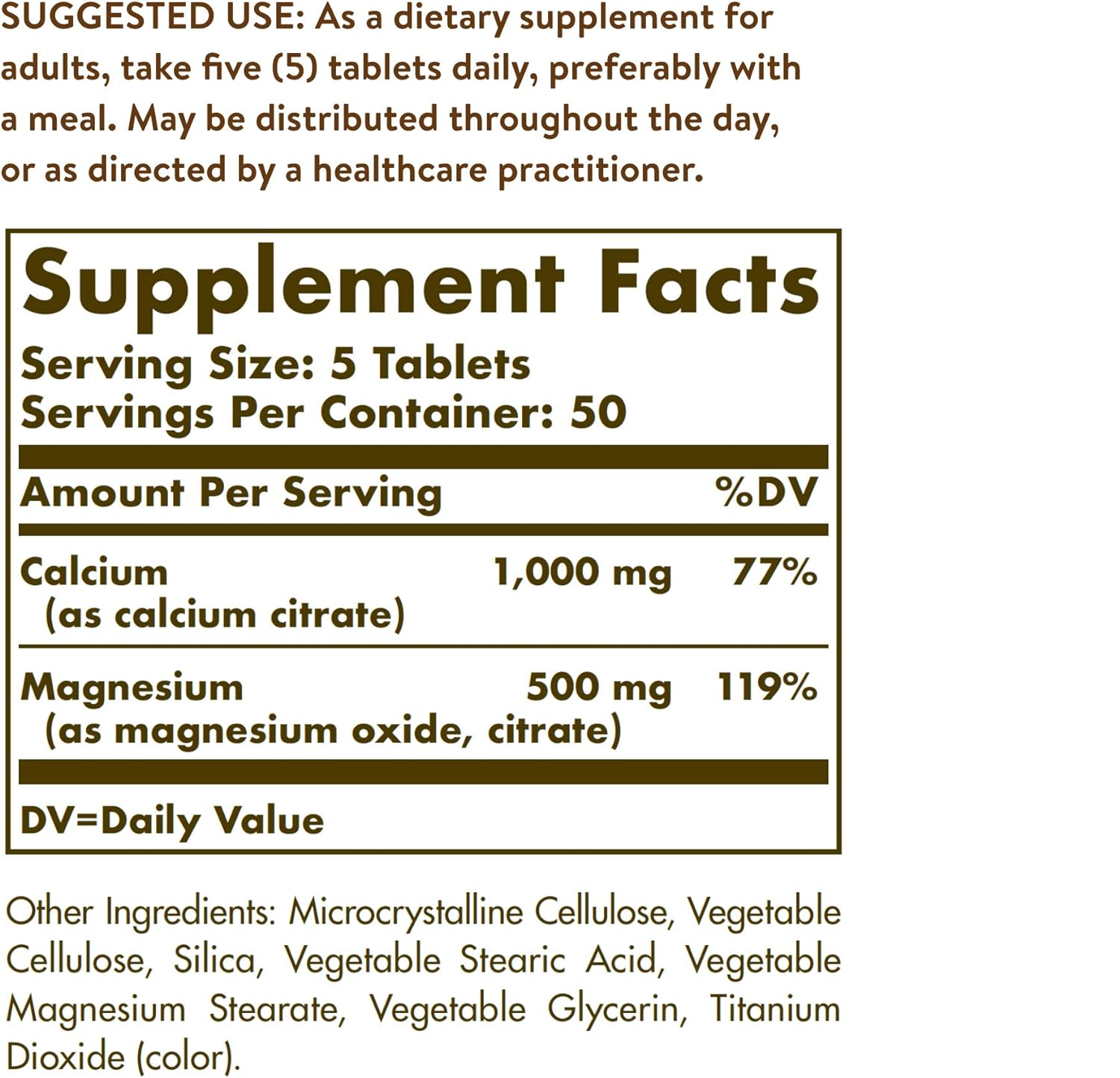 Calcium Magnesium Citrate
