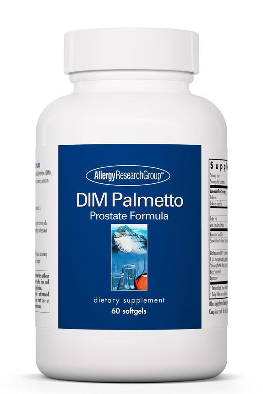 DIM Palmetto Prostate Formula - Allergy Research Group - 60 softgels