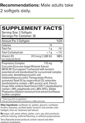 Healthy PSA Levels Terry Naturally - Supplement Facts