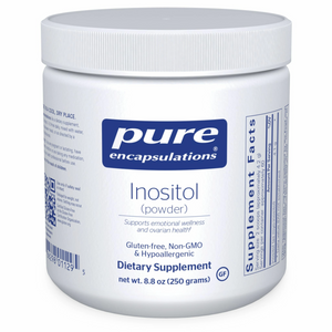 Inositol (powder) - Pure Encapsulations - 8.8 oz (250 g)