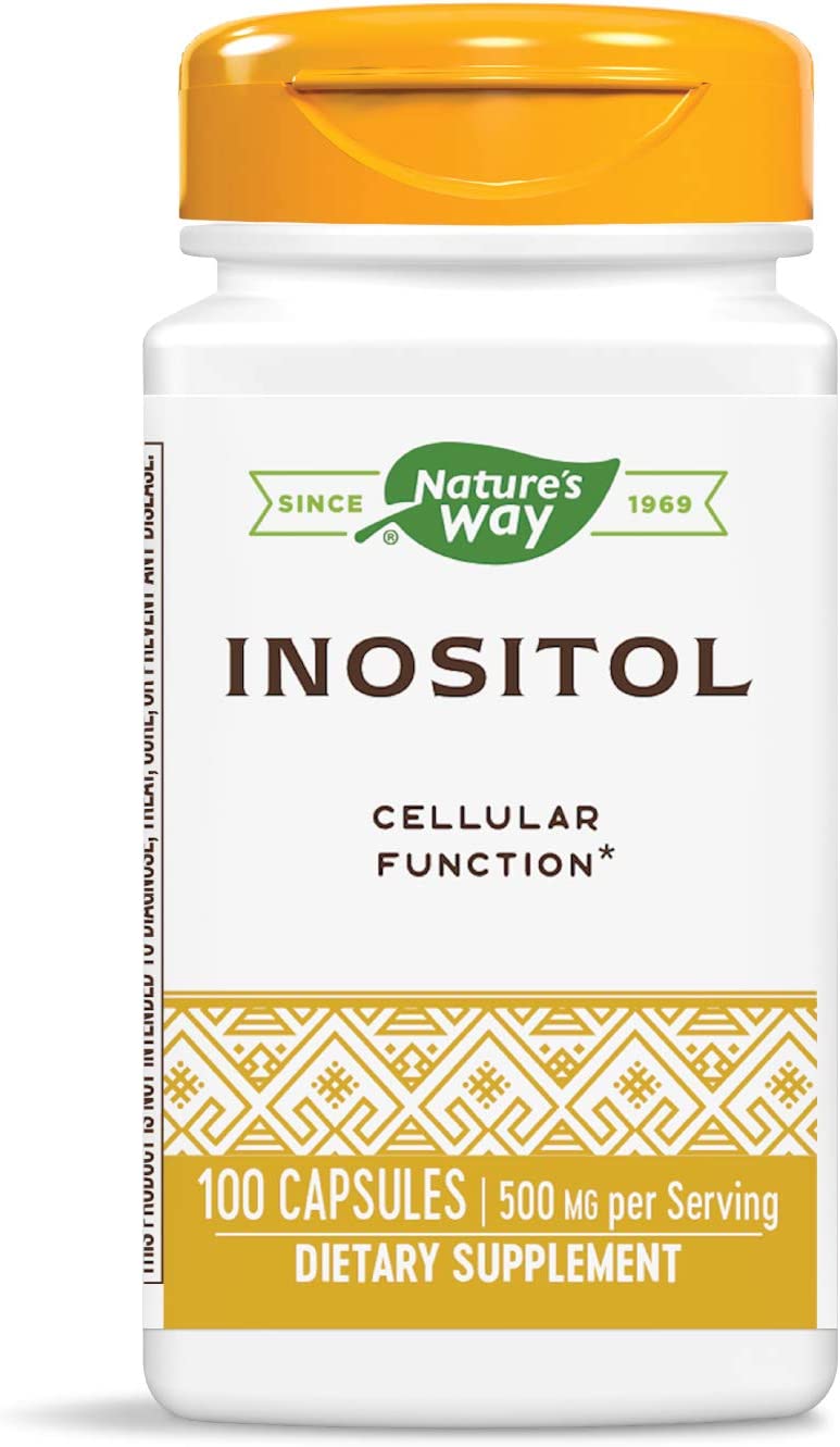 Inositol 500mg - Nature's Way - 100 capsules