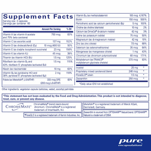 Junior Nutrients - Pure Encapsulations - 120 capsules