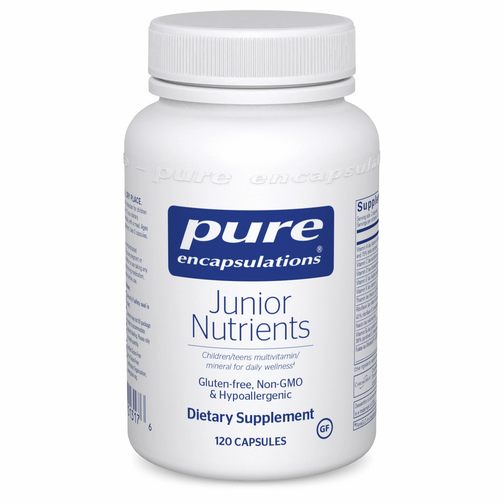 Junior Nutrients - Pure Encapsulations - 120 capsules