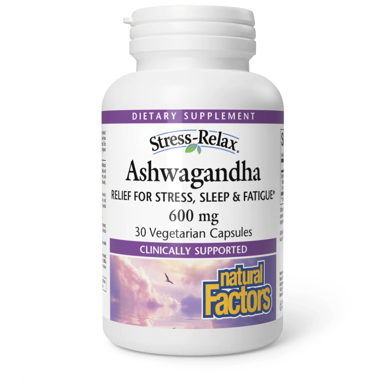Stress-Relax Ashwagandha KSM-66 - Natural Factors