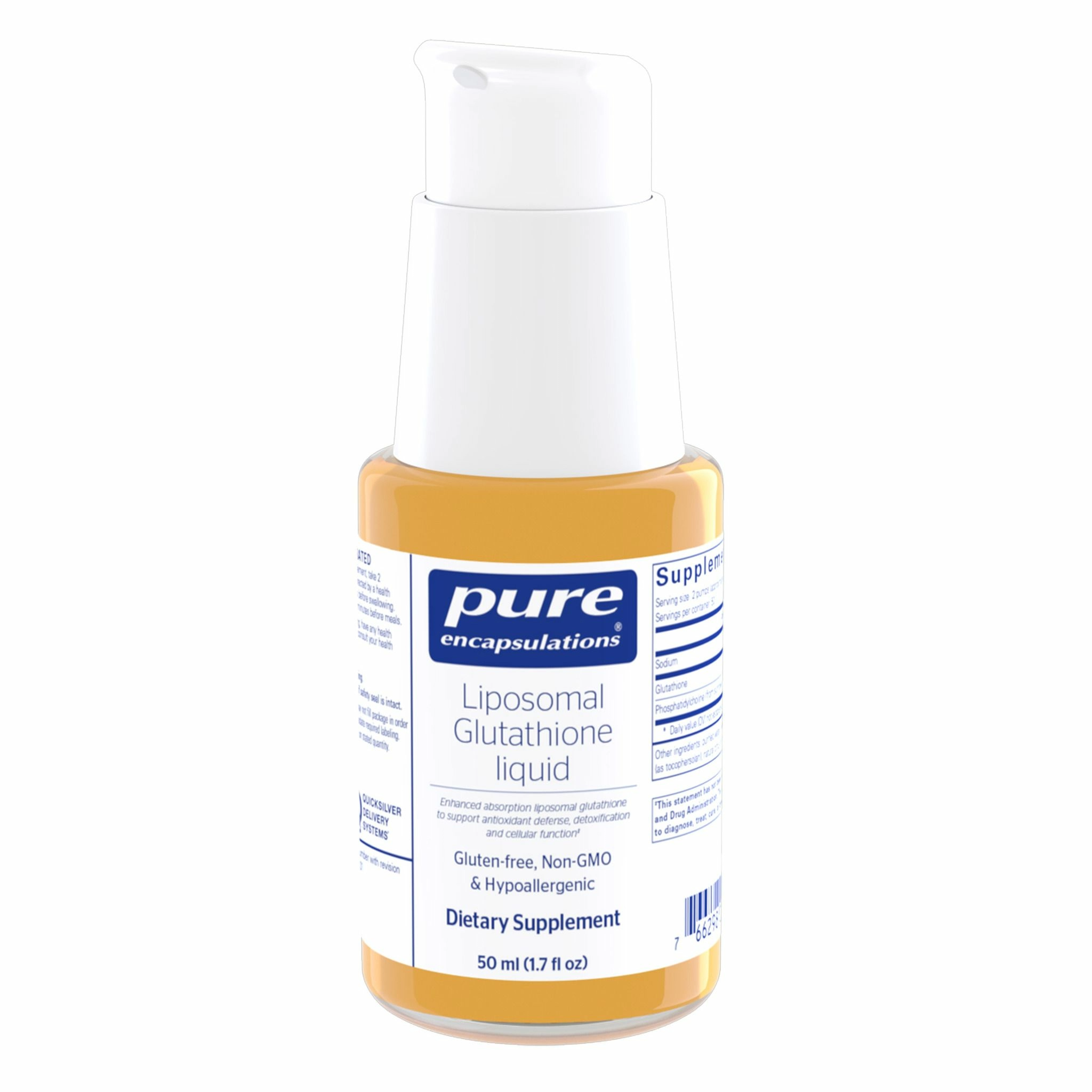 Liposomal Glutathione liquid - Pure Encapsulations - 50 ml (1.7 fl oz) - Healthquest Vitamins Liposomal Glutathione liquid - Pure Encapsulations - 50 ml (1.7 fl oz) - Healthquest Vitamins