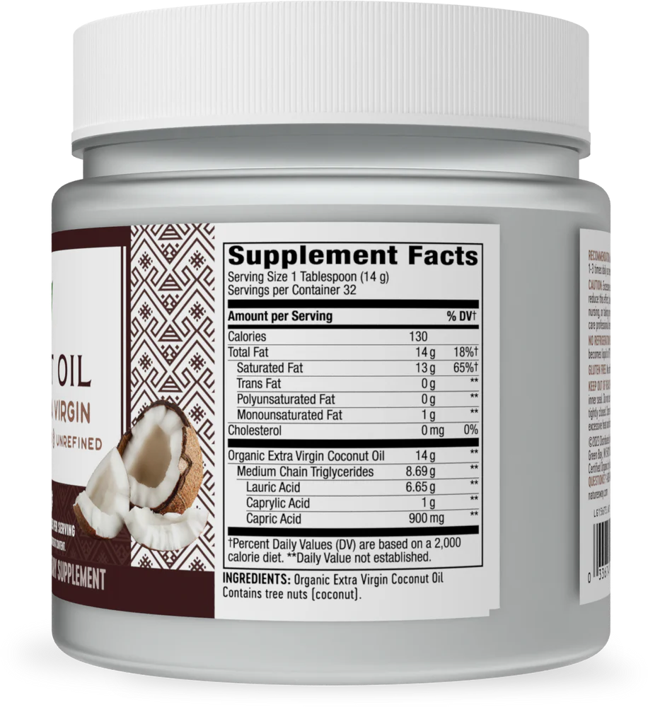 Organic Extra Virgin Coconut Oil - Nature's Way