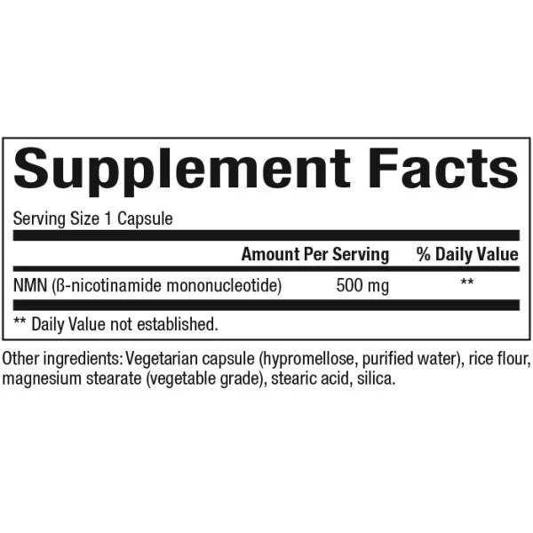 regenerLife NMNSurge NAD+ Boost 500 mg - Natural Factors