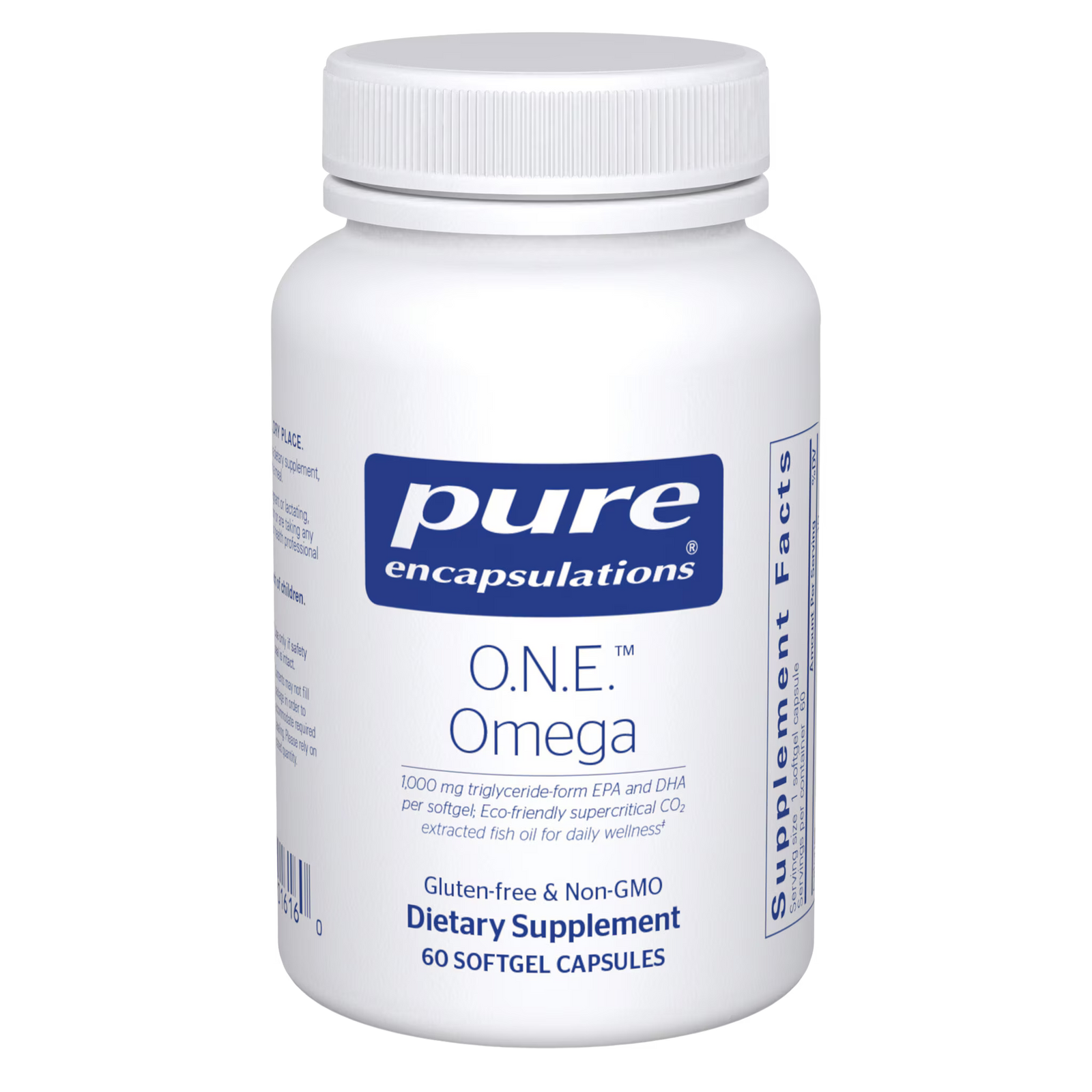 O.N.E.™ Omega - Pure Encapsulations - 60 softgels