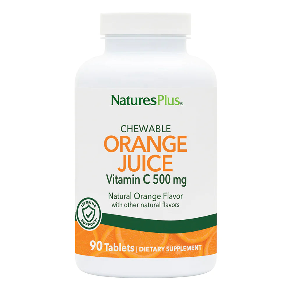 Orange Juice C 500 mg - Chewable Vitamin C - Nature's Plus