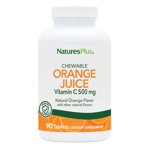 Orange Juice C 500 mg - Chewable Vitamin C - Nature's Plus