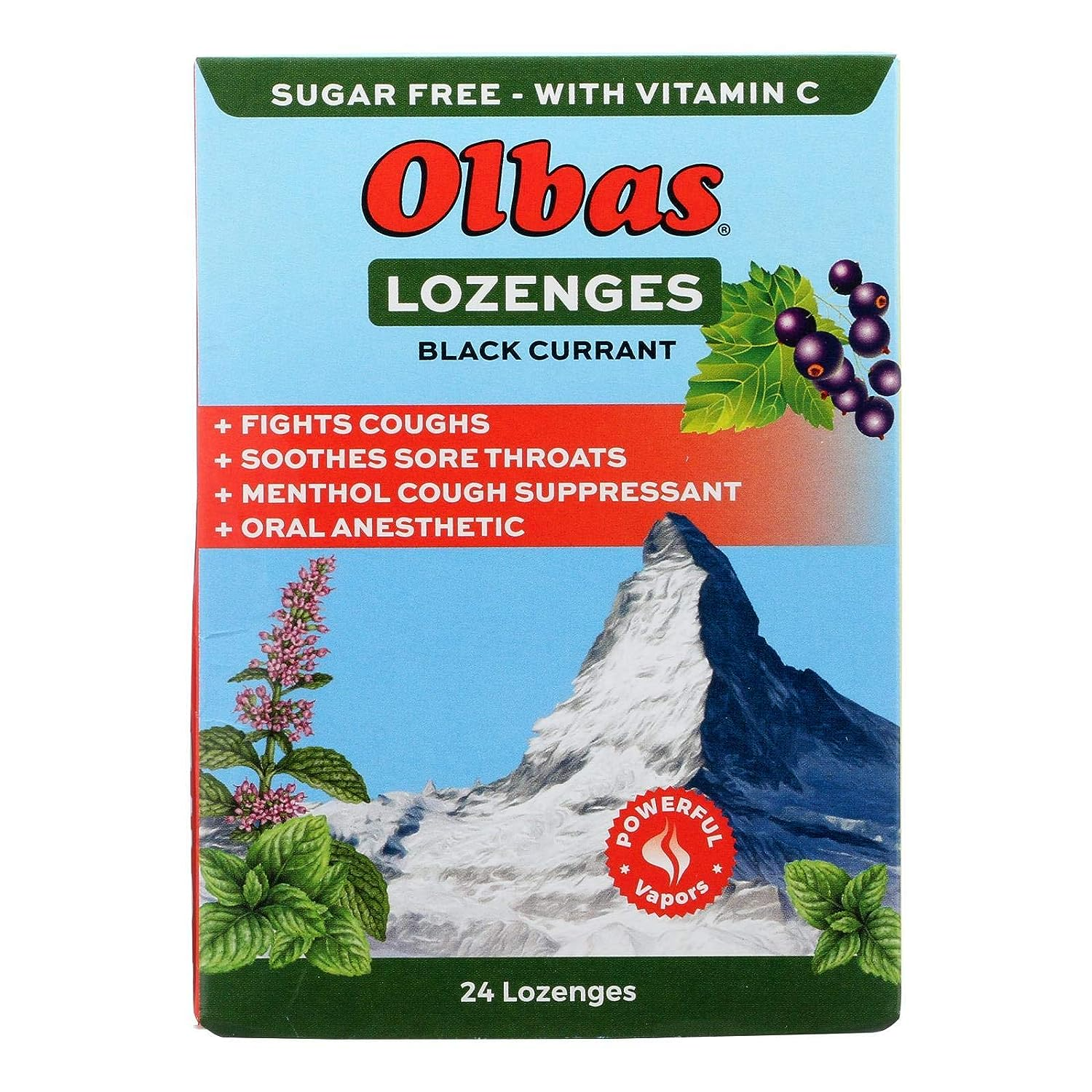 Black Currant Lozenges - Olbas