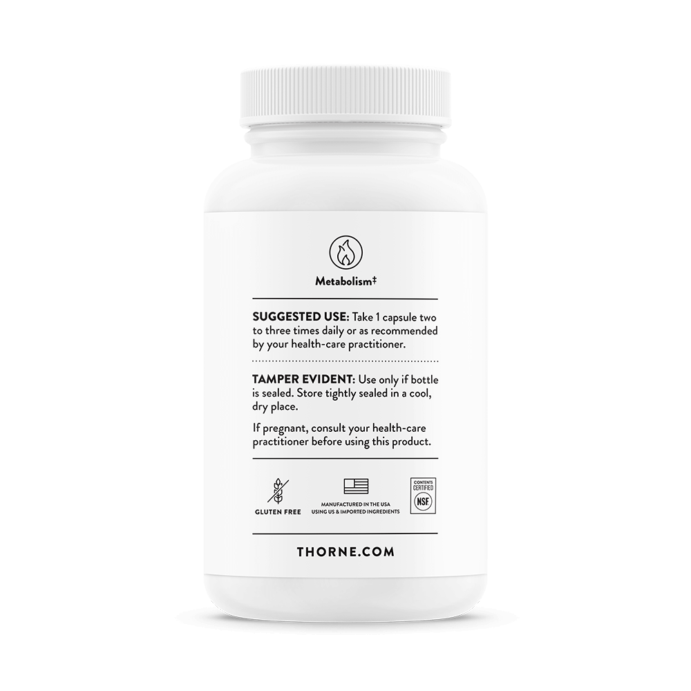 Green Tea Phytosome - Thorne - 60 capsules