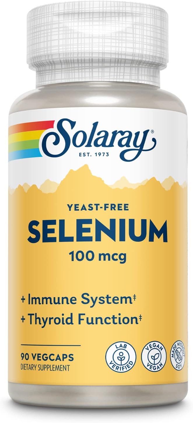 Selenium 100 mg Yeast Free - Salary - 90 capsules