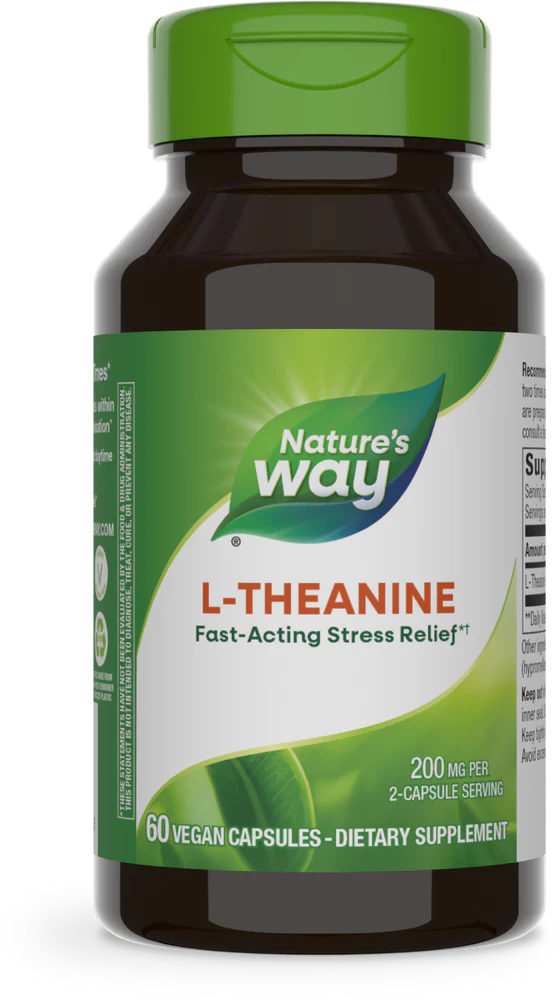 L-Theanine  - Nature's Way - 60 capsules