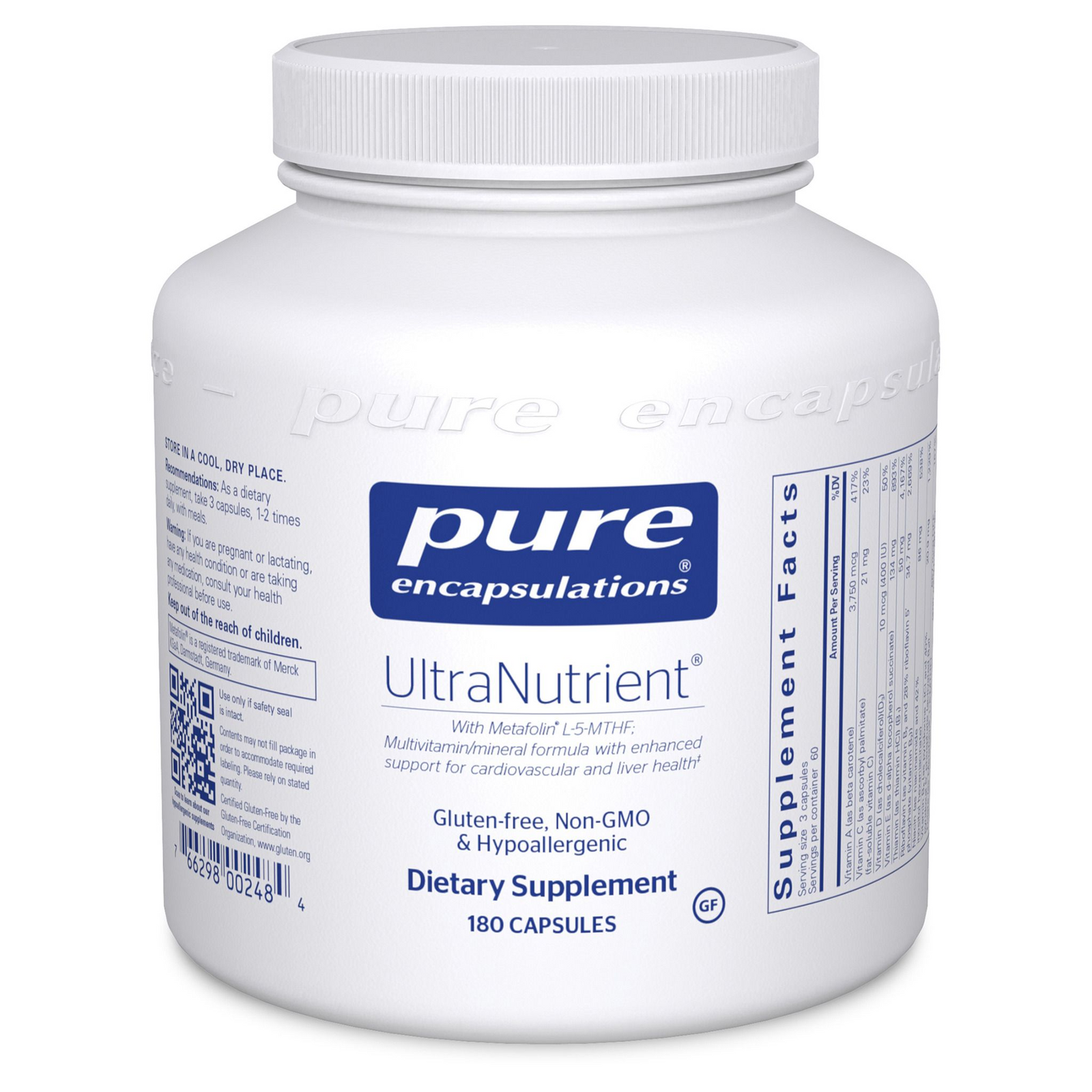 UltraNutrient® - Pure Encapsulations - 90 capsules
