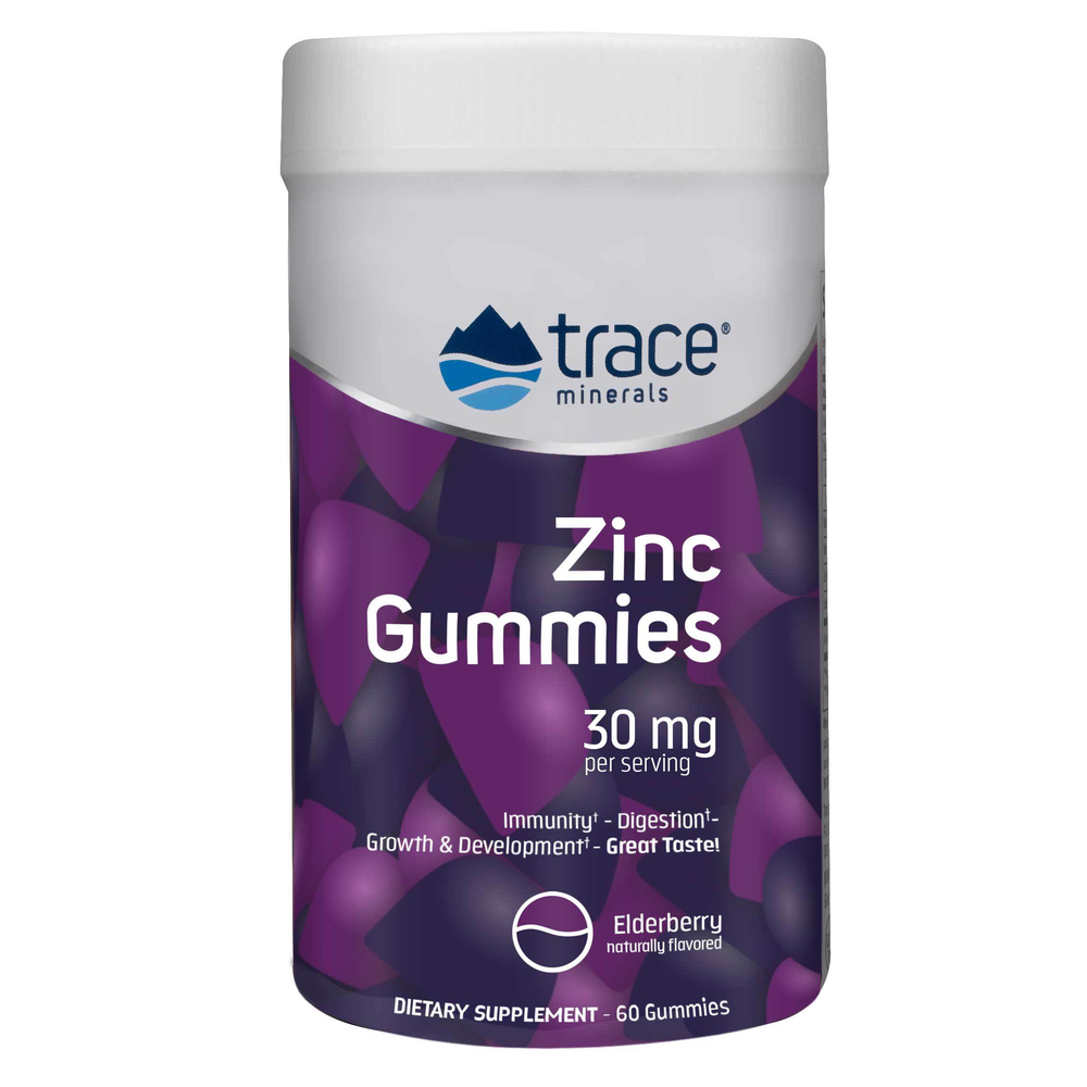 Zinc Gummies - Trace Minerals - 60 gummies