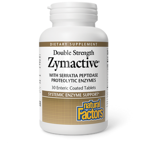 Zymactive® Proteolytic Enzyme Double Strength - Natural Factors
