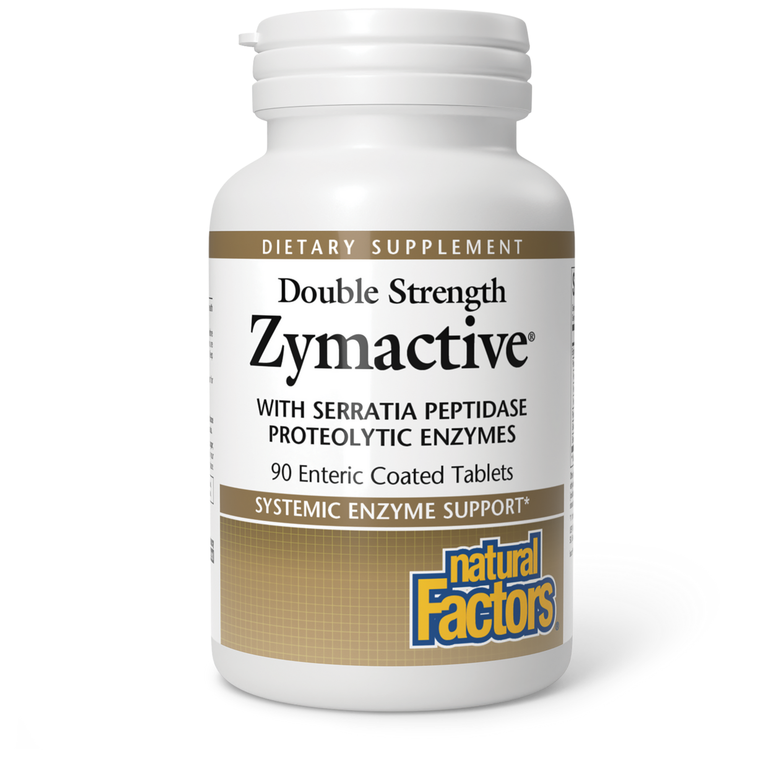 Zymactive® Proteolytic Enzyme Double Strength - Natural Factors
