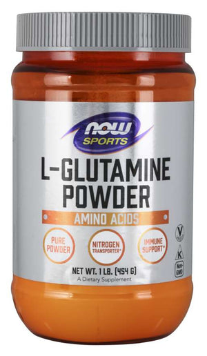 L-GLUTAMINE POWDER  1 LB - Now Foods