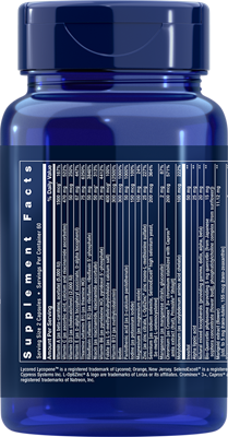 A bottle of Life Extension Two-Per-Day Capsules
