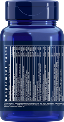 A bottle of Life Extension Two-Per-Day Tablets