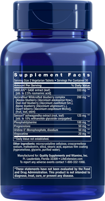 A bottle of Life Extension Cognitex® Elite Pregnenolone