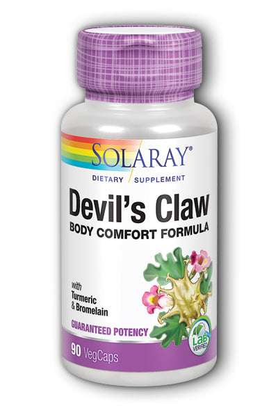 Devil's Claw Special Formula - Solaray - 90 vegetarian capsules