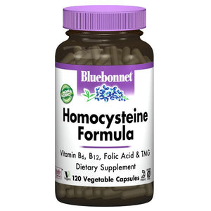 A bottle of Bluebonnet Homocysteine Formula