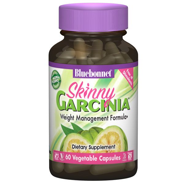 A bottle of Bluebonnet Skinny Garcinia®