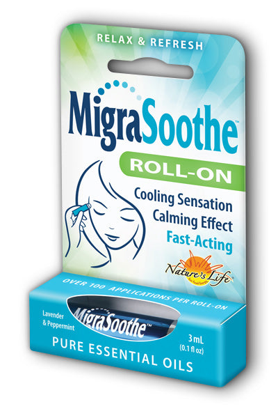 A package of Health from the Sun MigraSoothe Roll-On