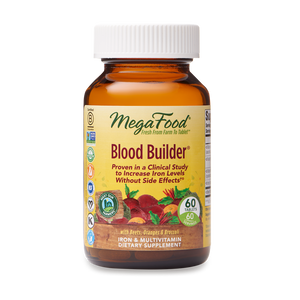 A bottle of Megafood Blood Builder®