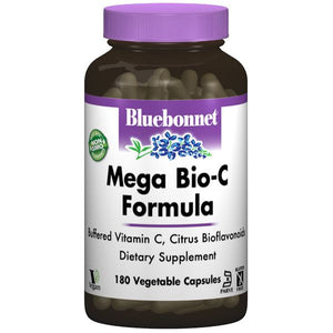 A bottle of Bluebonnet Mega Bio-C Formula