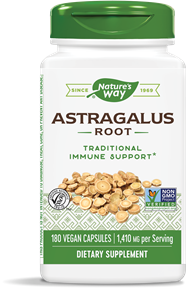 Bottle of Astragalus Root Nature's Way